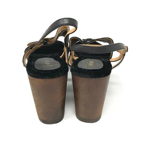 Joie Galla Sandals Black Studded Platform 9.5 NEW - Picture 6 of 9